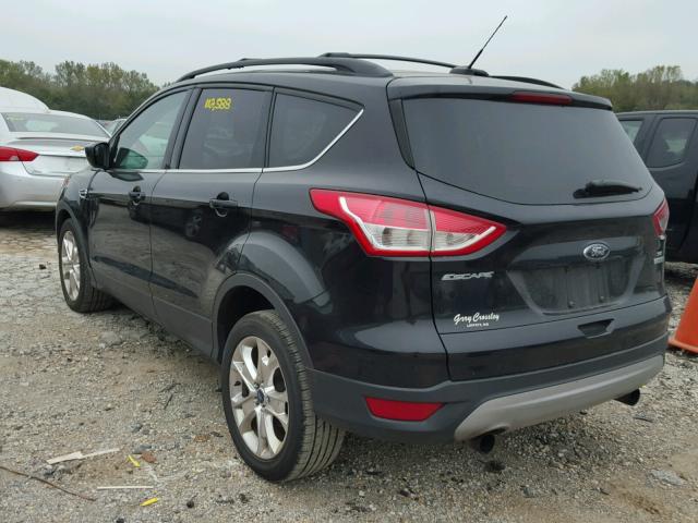 1FMCU0G90DUB14726 - 2013 FORD ESCAPE SE BLACK photo 3