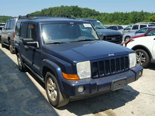 1J8HH48K56C206634 - 2006 JEEP COMMANDER BLUE photo 1