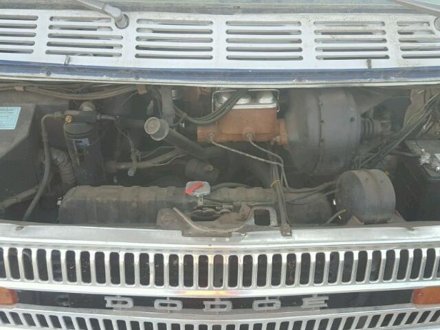 B31BF3X102506 - 1973 DODGE VAN WHITE photo 7