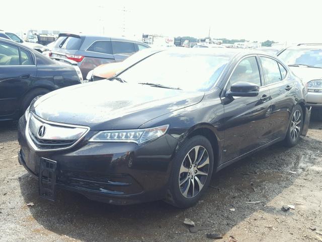 19UUB1F37FA000732 - 2015 ACURA TLX BLACK photo 2