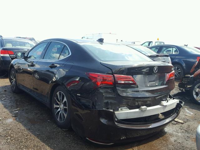 19UUB1F37FA000732 - 2015 ACURA TLX BLACK photo 3