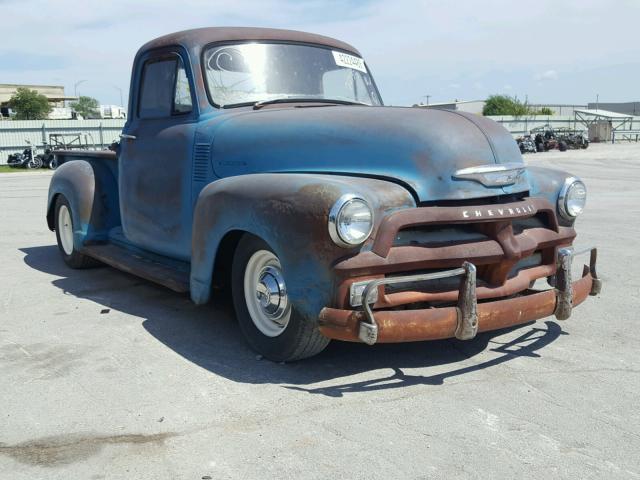 H55K00746 - 1955 CHEVROLET 3100 Blau Foto 1