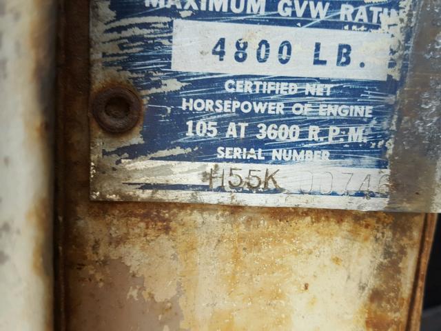 H55K00746 - 1955 CHEVROLET 3100 Blau Foto 10