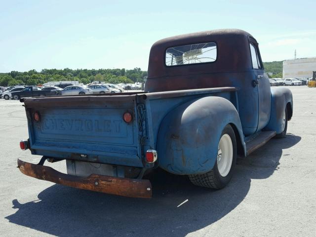 H55K00746 - 1955 CHEVROLET 3100 Blau Foto 4