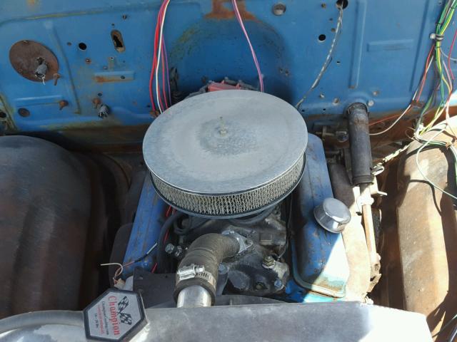 H55K00746 - 1955 CHEVROLET 3100 BLUE photo 7