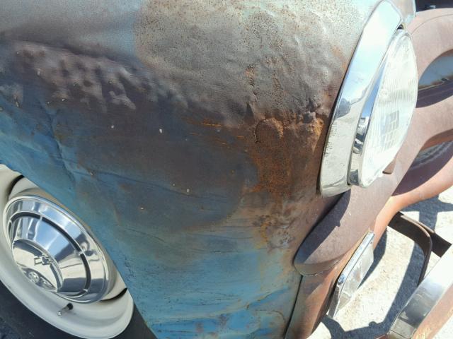 H55K00746 - 1955 CHEVROLET 3100 Blau Foto 9