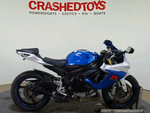 JS1GR7MA7E2100277 - 2014 SUZUKI GSX-R750 BLUE photo 1