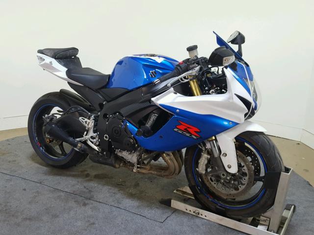 JS1GR7MA7E2100277 - 2014 SUZUKI GSX-R750 BLUE photo 2