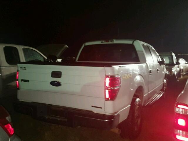 1FTFW1EF4BFC95518 - 2011 FORD F150 Білий фото 4