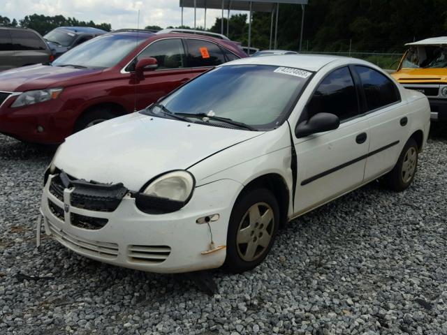 1B3ES26C74D558103 - 2004 DODGE NEON BASE WHITE photo 2