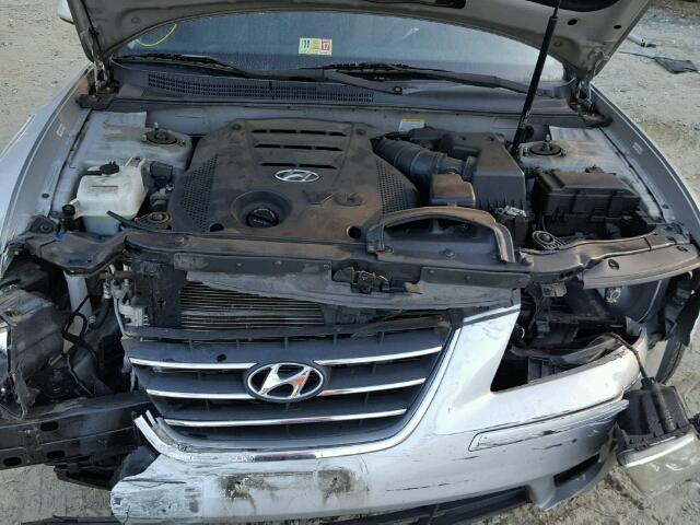 5NPET46F29H550686 - 2009 HYUNDAI SONATA GLS SILVER photo 7