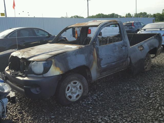 5TENX22N58Z489156 - 2008 TOYOTA TACOMA SILVER photo 2