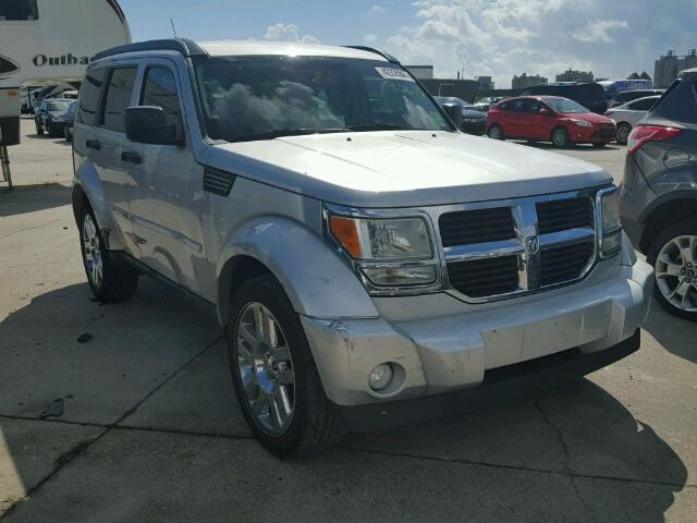 1D4PT2GK8BW514996 - 2011 DODGE NITRO SE SILVER photo 1