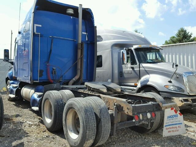 1XKTD49XX8J219583 - 2008 KENWORTH CONSTRUCTI BLUE photo 3