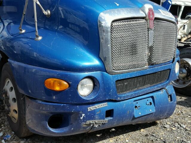 1XKTD49XX8J219583 - 2008 KENWORTH CONSTRUCTI BLUE photo 9