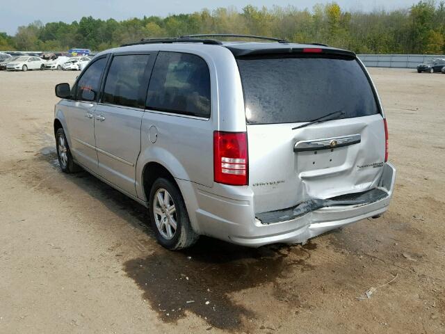 2A8HR54149R606115 - 2009 CHRYSLER TOWN & COU SILVER photo 3