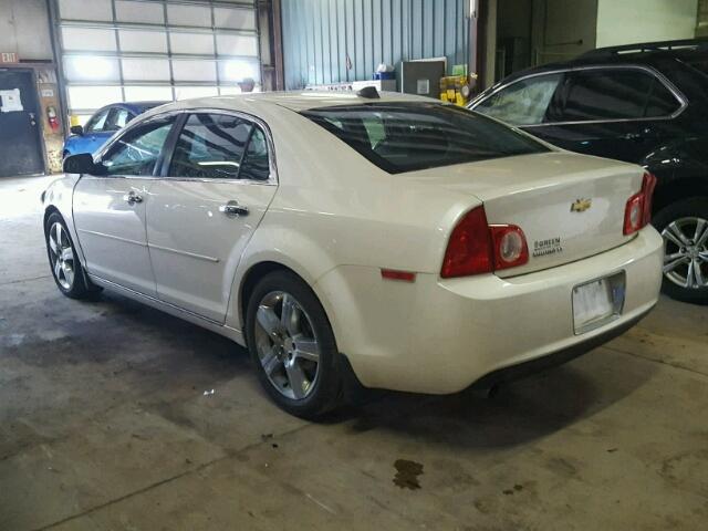 1G1ZC5E0XCF349746 - 2012 CHEVROLET MALIBU 1LT WHITE photo 3