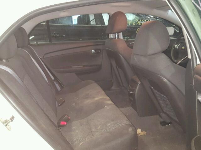 1G1ZC5E0XCF349746 - 2012 CHEVROLET MALIBU 1LT WHITE photo 6