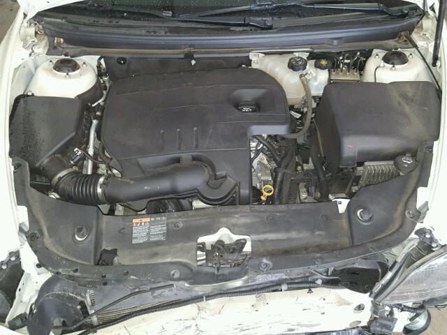 1G1ZC5E0XCF349746 - 2012 CHEVROLET MALIBU 1LT WHITE photo 7