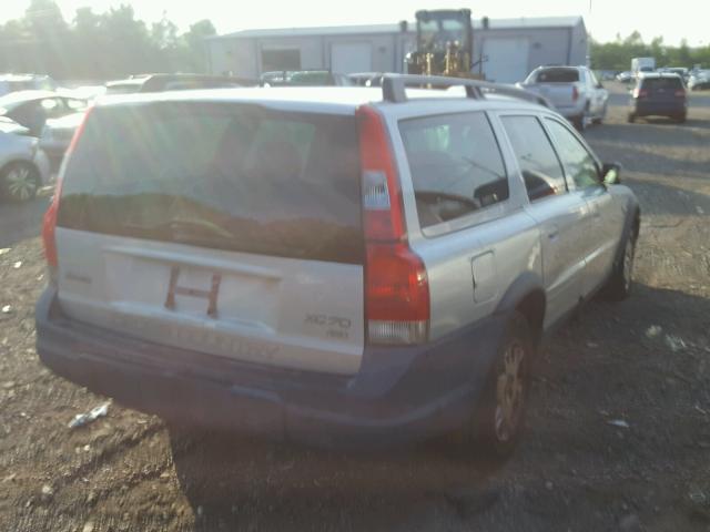 YV1SZ59H241142185 - 2004 VOLVO XC70 SILVER photo 4