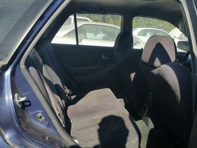 JM1BJ245021563988 - 2002 MAZDA PROTEGE PR BLUE photo 6