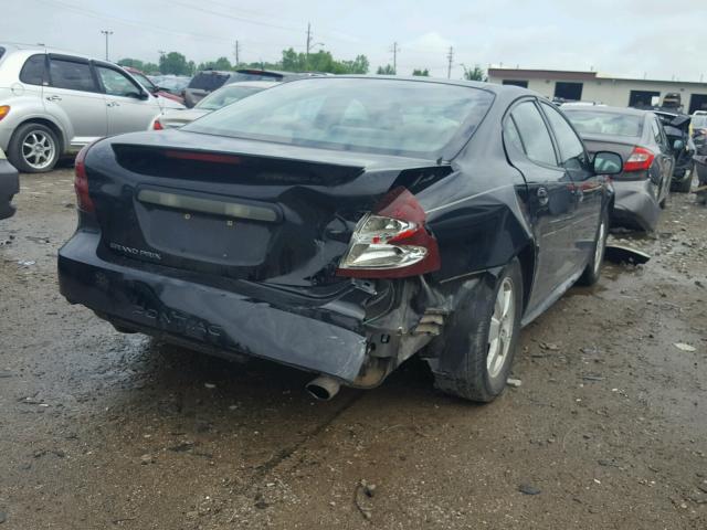 2G2WP522551245877 - 2005 PONTIAC GRAND PRIX შავი ფოტო 4