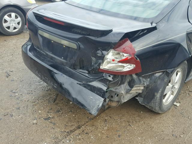 2G2WP522551245877 - 2005 PONTIAC GRAND PRIX შავი ფოტო 9