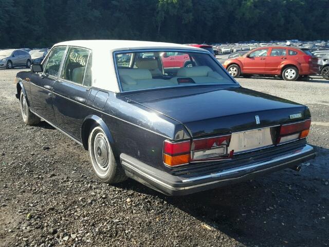 SCAZN02D0LCX31904 - 1990 ROLLS-ROYCE SILVER SPU BLUE photo 3