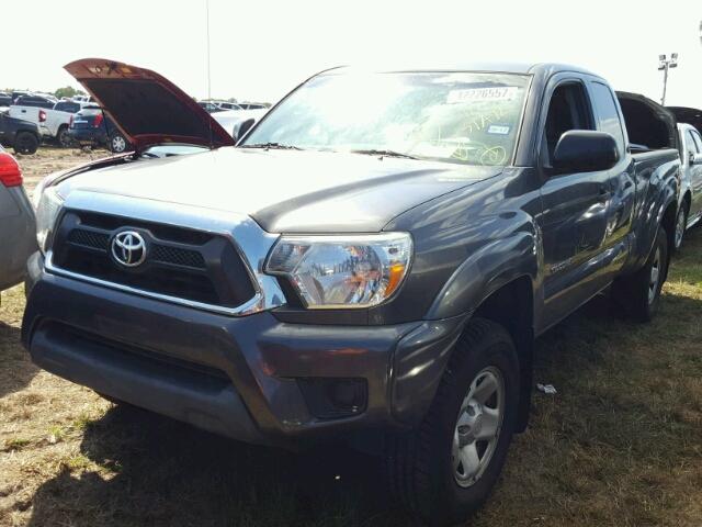 5TFTX4GN1DX015282 - 2013 TOYOTA TACOMA BLACK photo 2