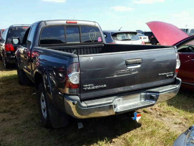 5TFTX4GN1DX015282 - 2013 TOYOTA TACOMA BLACK photo 3