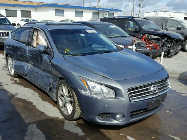 1N4AA5AP4AC872388 - 2010 NISSAN MAXIMA S GRAY photo 1