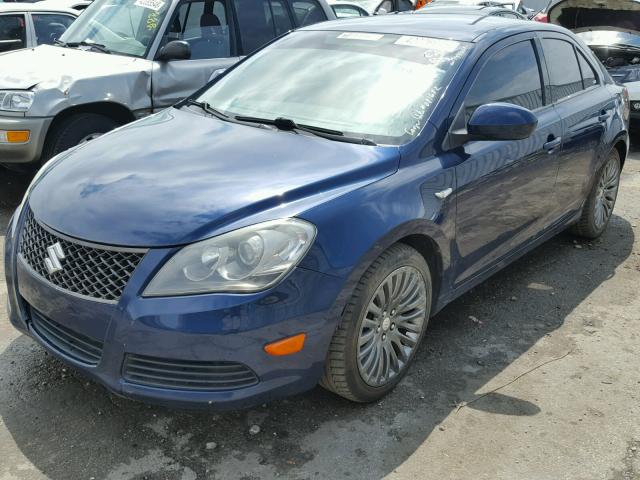 JS2RF9A36C6100405 - 2012 SUZUKI KIZASHI SE BLUE photo 2