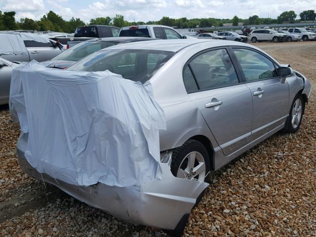2HGFA16938H332123 - 2008 HONDA CIVIC EXL 银色 照片 4