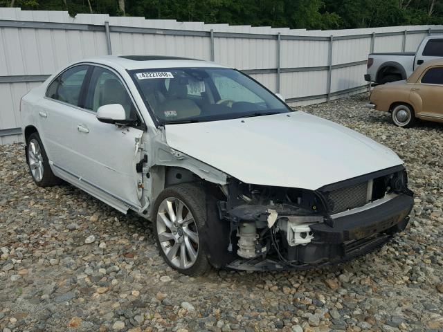 YV1902AH8D1165103 - 2013 VOLVO S80 T6 WHITE photo 1