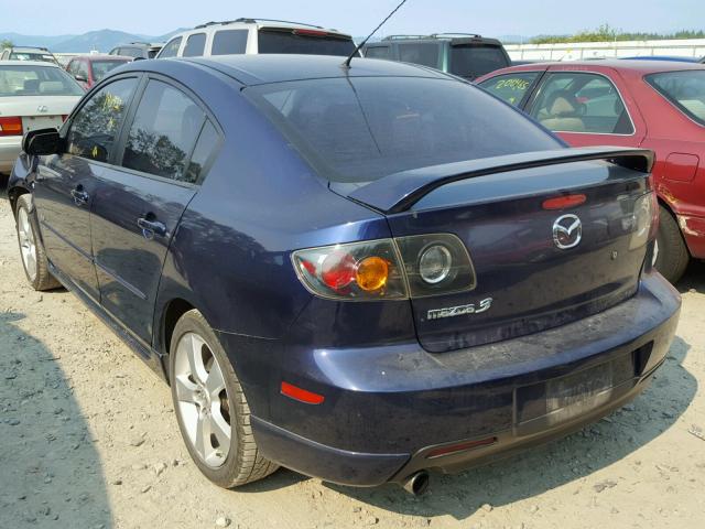 JM1BK323X61460023 - 2006 MAZDA 3 S BLUE photo 3