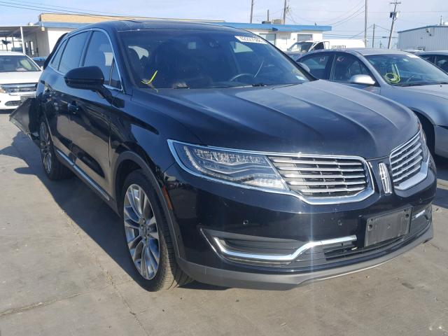 2LMTJ6LP8GBL62284 - 2016 LINCOLN MKX RESERV BLACK photo 1