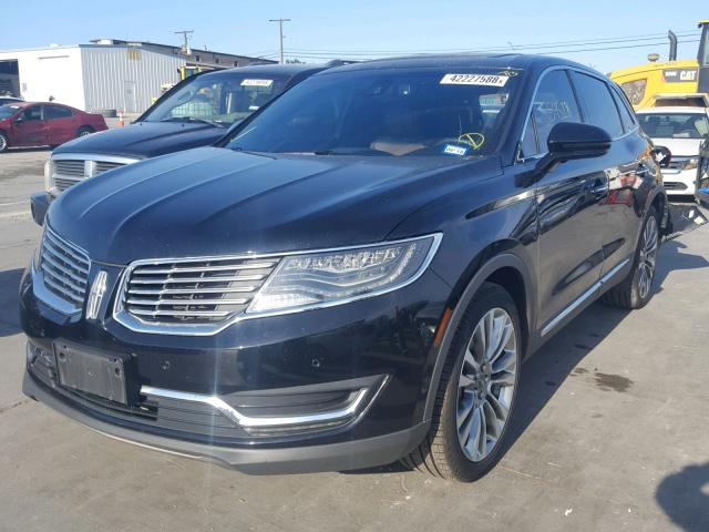 2LMTJ6LP8GBL62284 - 2016 LINCOLN MKX RESERV BLACK photo 2