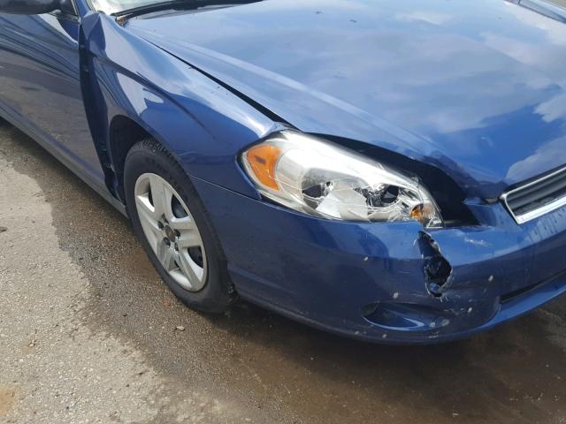 2G1WJ15K569270193 - 2006 CHEVROLET MONTE CARL 蓝色 照片 9