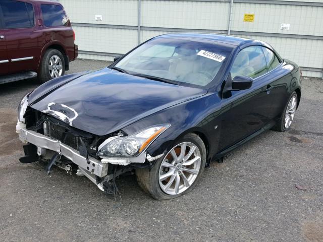 JN1CV6FE5EM900450 - 2014 INFINITI Q60 BASE BLACK photo 2