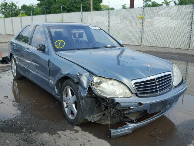 WDBNG70J45A444243 - 2005 MERCEDES-BENZ S 430 GRAY photo 1