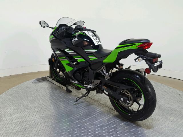 JKAEX8B19GDA27980 - 2016 KAWASAKI EX300 B BLACK photo 6