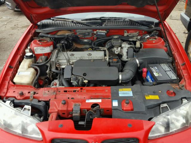 1G2NE12T5TM525500 - 1996 PONTIAC GRAND AM S Qırmızı foto 7