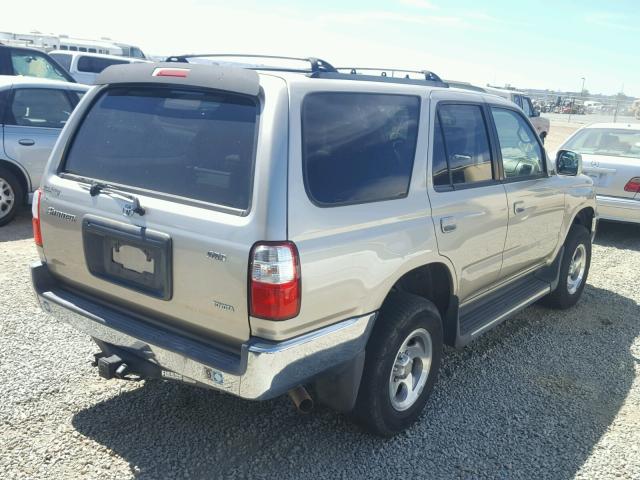 JT3GN86R810188289 - 2001 TOYOTA 4RUNNER SILVER photo 4