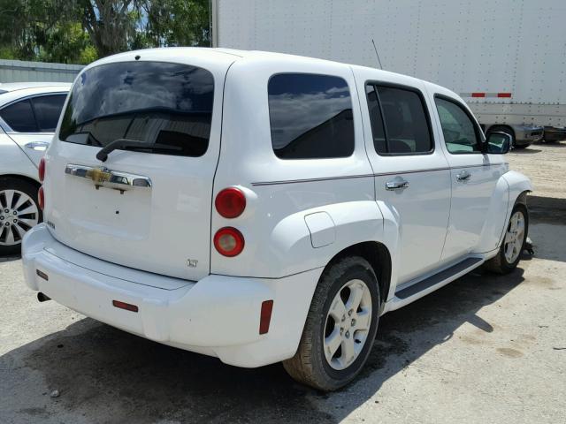 3GNDA23D57S551558 - 2007 CHEVROLET HHR LT WHITE photo 4