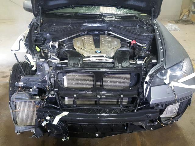 5UXFG8C58ALZ94732 - 2010 BMW X6 XDRIVE5 BLUE photo 7