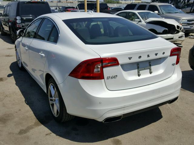 YV126MFM9F1350894 - 2015 VOLVO S60 PLATIN WHITE photo 3