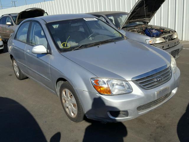 KNAFE122X85583768 - 2008 KIA SPECTRA EX SILVER photo 1