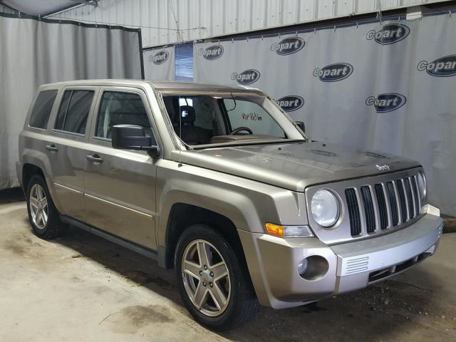 1J8FT48W87D401499 - 2007 JEEP PATRIOT LI TAN photo 1