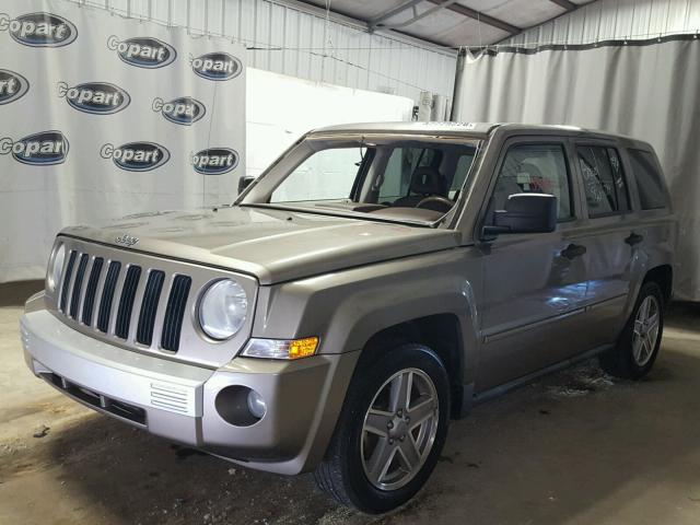 1J8FT48W87D401499 - 2007 JEEP PATRIOT LI TAN photo 2