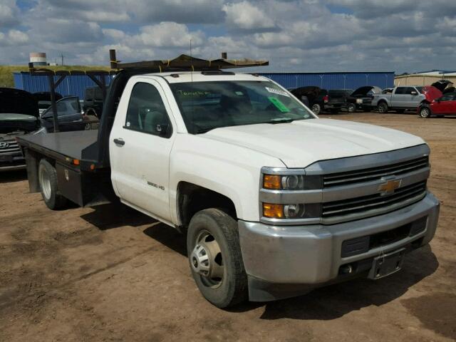 1GB3CYCG0FF127482 - 2015 CHEVROLET SILVERADO WHITE photo 1